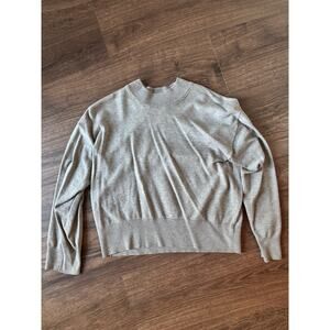 A New Day Grey Mockneck Sweater
